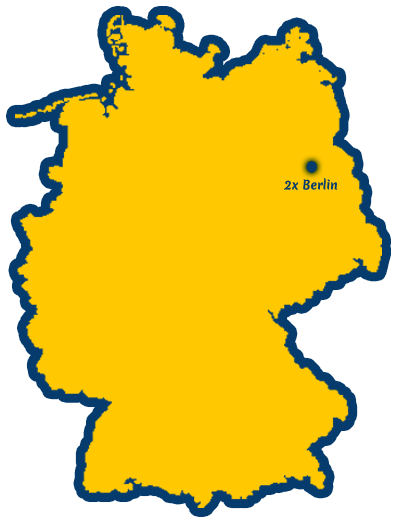 BulliHoliday Standorte in Deutschland, Österreich und der Schweiz. In Berlin, Hamburg, München, Bremen und Köln!