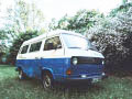 BulliHoliday VW Bus mieten Blumo - Frontansicht