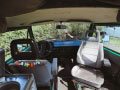 BulliHoliday VW Camper mieten Perle - Fahrerkabine mit drehbaren Pilotsitzen